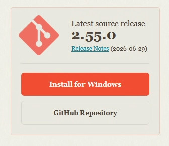 Git: download for Windows