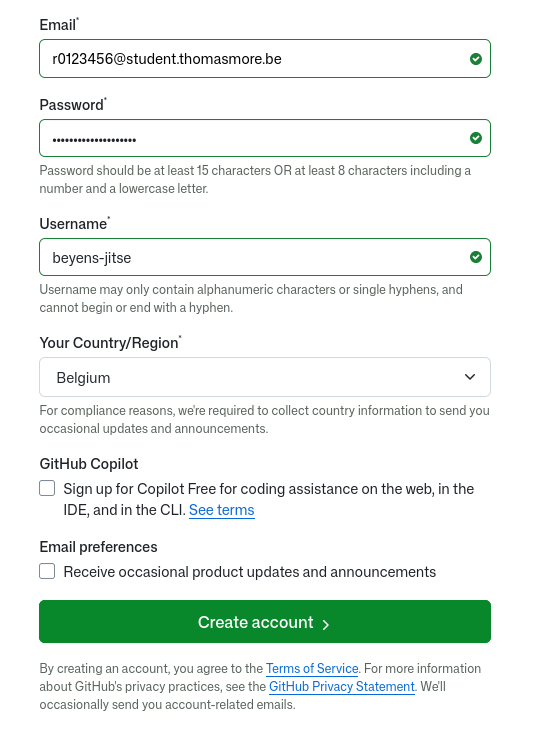 GitHub account