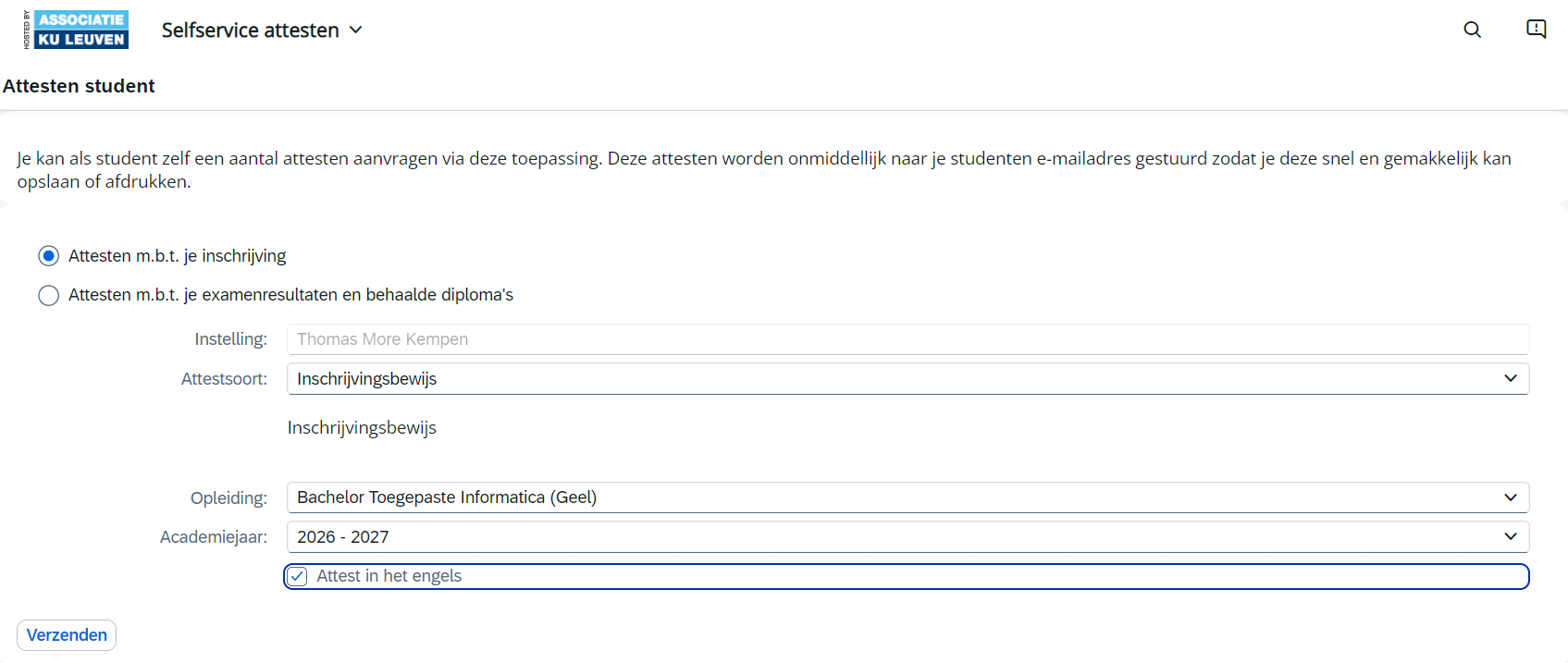 Kuloket certificate form