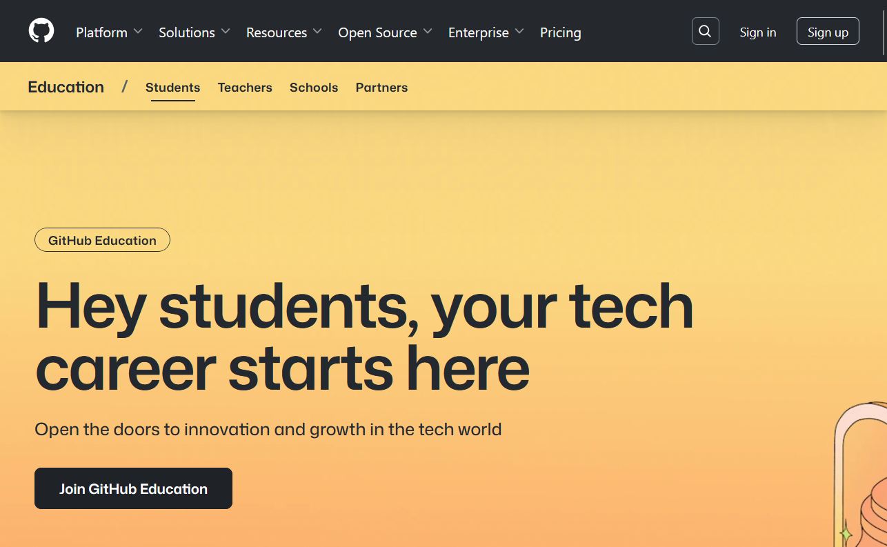 Github education